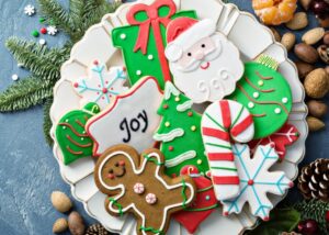 Paleo Christmas Sugar Cookies