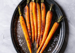 Cinnamon Maple Glazed Carrots