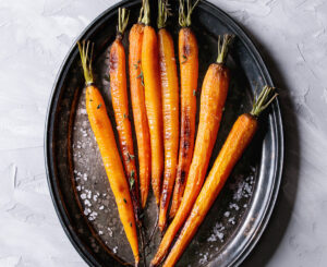 Cinnamon Maple Glazed Carrots